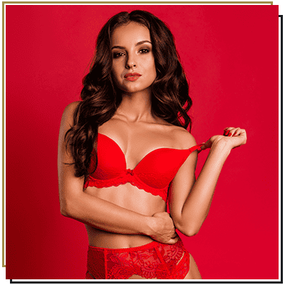 Hunter Valley Hunter Valley Topless Waitress in red