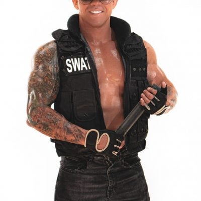 Hunter in swat Sunshine Coast male stripper