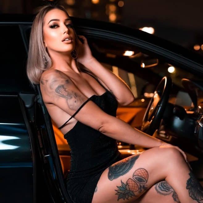 Cece Gold Coast Topless Waitress